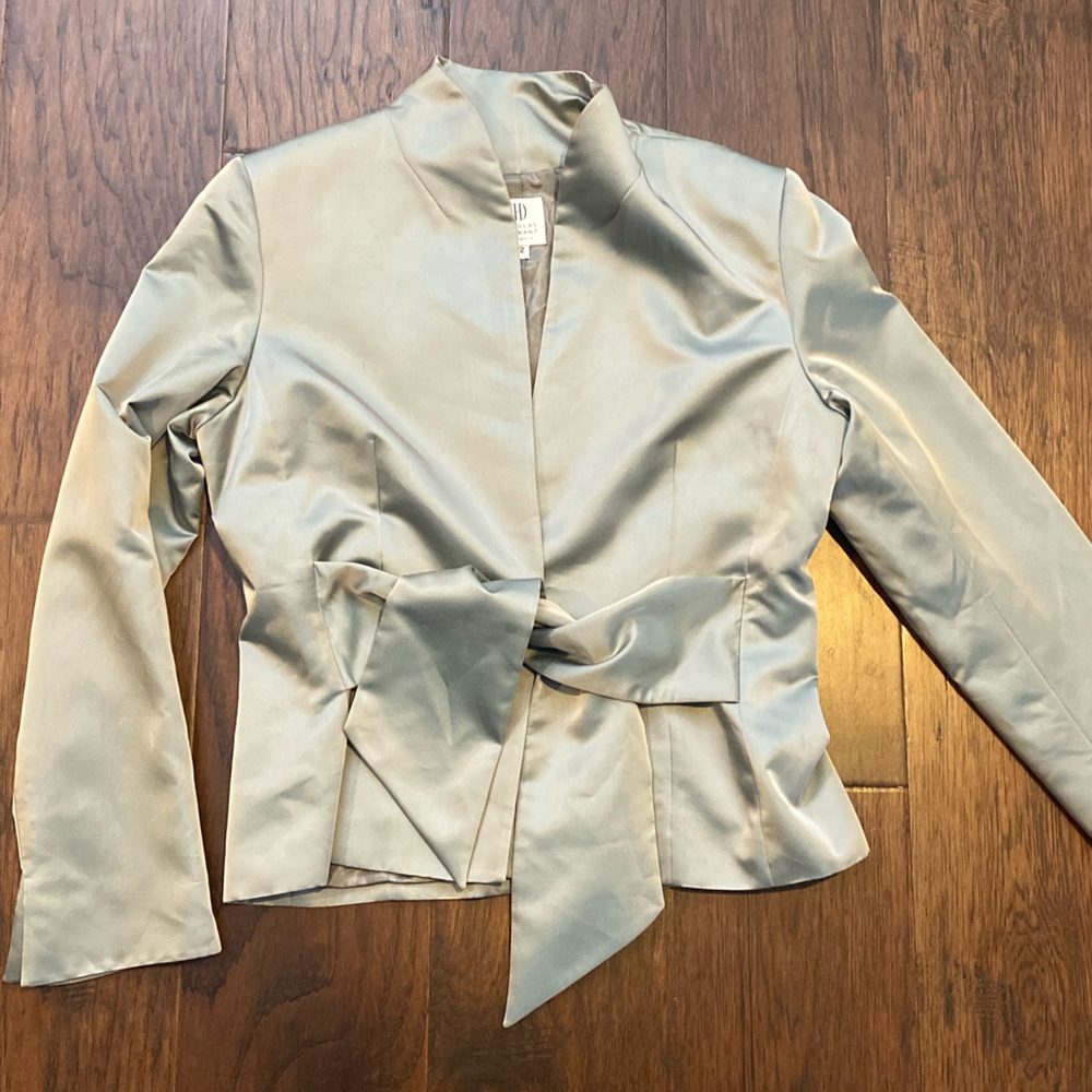 Douglas Hannant Insignia Tie Front Jacket 12
